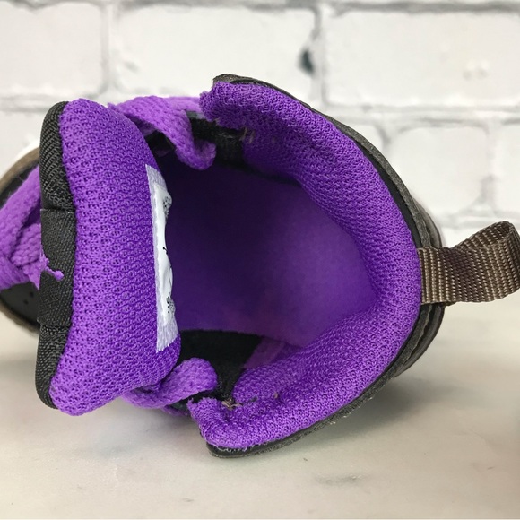 Nike Air Jordan 1 Mid “Purple Mocha” Toddler’s Sneakers Size 2C DQ8425-215 NEW - Picture 9 of 12